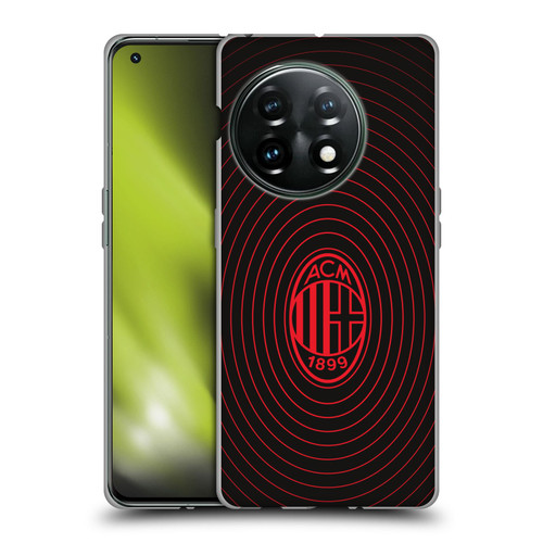 AC Milan Graphics Beat Soft Gel Case for OnePlus 11 5G