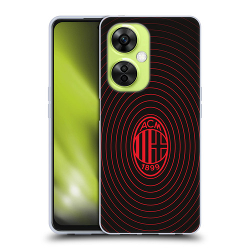 AC Milan Graphics Beat Soft Gel Case for OnePlus Nord CE 3 Lite 5G
