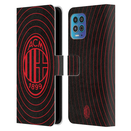 AC Milan Graphics Beat Leather Book Wallet Case Cover For Motorola Moto G100