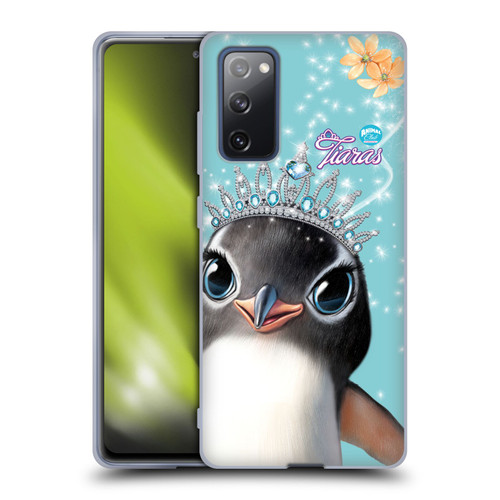 Animal Club International Royal Faces Penguin Soft Gel Case for Samsung Galaxy S20 FE / 5G