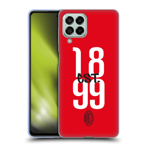 AC Milan Graphics Est. 1899 Soft Gel Case for Samsung Galaxy M53 (2022)
