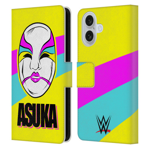 WWE Asuka The Empress Leather Book Wallet Case Cover For Apple iPhone 16