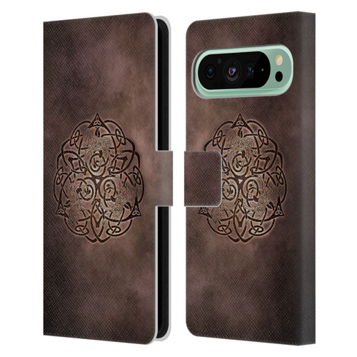 Brigid Ashwood Celtic Wisdom Knot Horse Leather Book Wallet Case Cover For Google Pixel 9 Pro XL