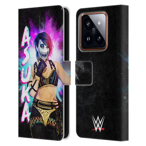 WWE Asuka Black Portrait Leather Book Wallet Case Cover For Xiaomi 14