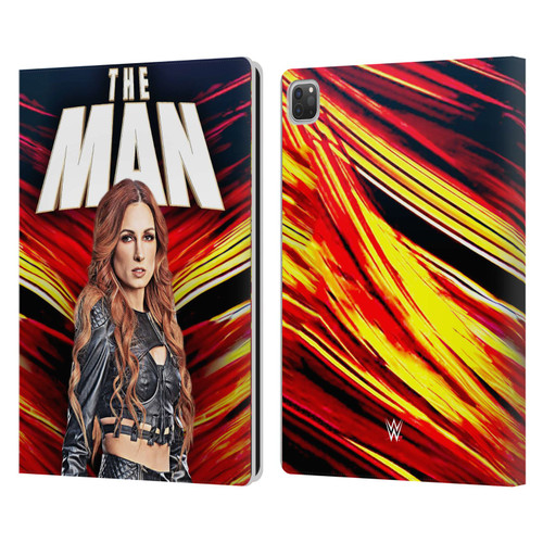 WWE Becky Lynch The Man Leather Book Wallet Case Cover For Apple iPad Pro 13 M4 2024