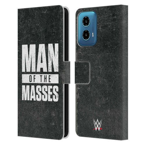 WWE Becky Lynch Man Of The Masses Leather Book Wallet Case Cover For Motorola Moto G34 5G
