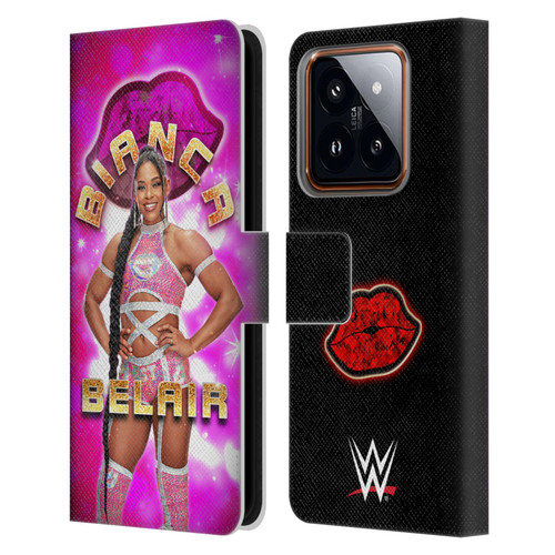 WWE Bianca Belair Portrait Leather Book Wallet Case Cover For Xiaomi 14
