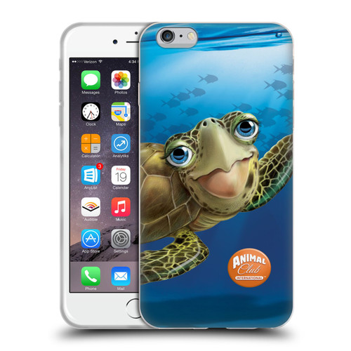 Animal Club International Underwater Sea Turtle Soft Gel Case for Apple iPhone 6 Plus / iPhone 6s Plus