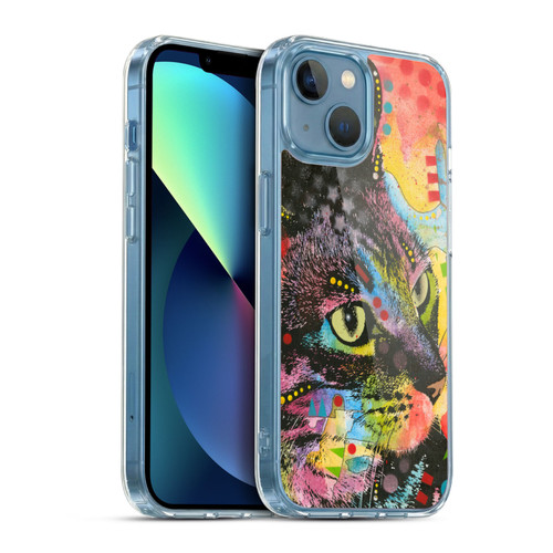 Dean Russo Cats Napy Soft Gel Case for Apple iPhone 13 Mini & MagSafe