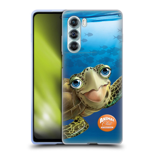 Animal Club International Underwater Sea Turtle Soft Gel Case for Motorola Edge S30 / Moto G200 5G
