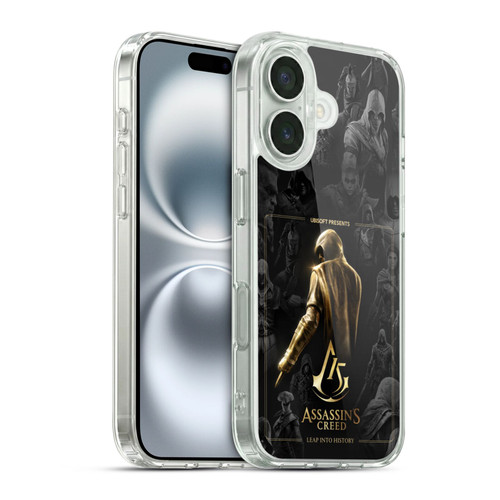 Assassin's Creed 15th Anniversary Graphics Key Art Soft Gel Case for Apple iPhone 16