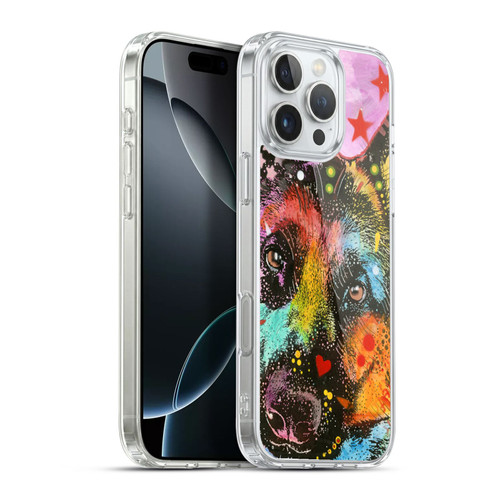Dean Russo Dogs German Shepherd Soft Gel Case for Apple iPhone 16 Pro Max