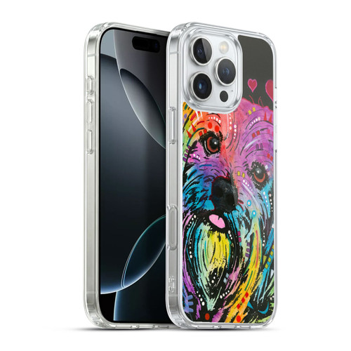 Dean Russo Dogs Yorkie Soft Gel Case for Apple iPhone 16 Pro Max