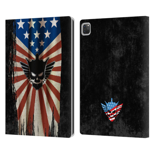 WWE Cody Rhodes Distressed Flag Leather Book Wallet Case Cover For Apple iPad Pro 13 M4 2024