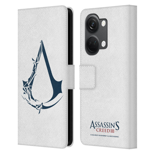 Assassin's Creed III Logos Geometric Leather Book Wallet Case Cover For OnePlus Nord 3 5G