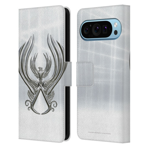 Assassin's Creed Brotherhood Logo Main Leather Book Wallet Case Cover For Google Pixel 9 / Pixel 9 Pro