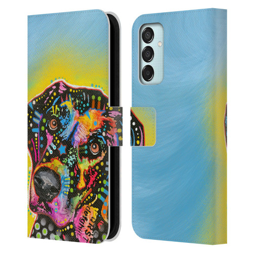 Dean Russo Dogs Labrador Leather Book Wallet Case Cover For Samsung Galaxy M15/F15 5G