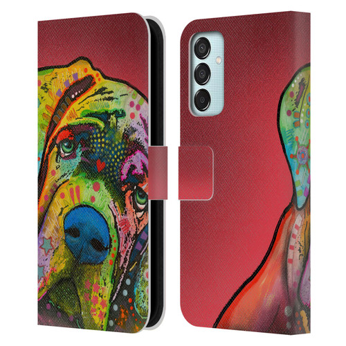 Dean Russo Dogs Mastiff Leather Book Wallet Case Cover For Samsung Galaxy M15/F15 5G