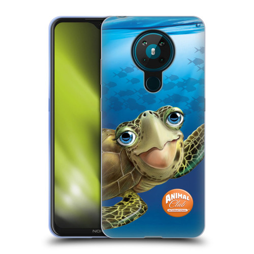 Animal Club International Underwater Sea Turtle Soft Gel Case for Nokia 5.3