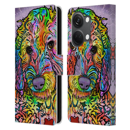 Dean Russo Dogs 3 Sweet Poodle Leather Book Wallet Case Cover For OnePlus Nord 3 5G