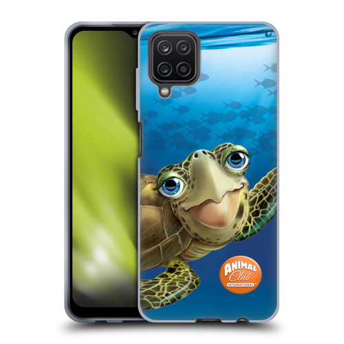 Animal Club International Underwater Sea Turtle Soft Gel Case for Samsung Galaxy A12 (2020)