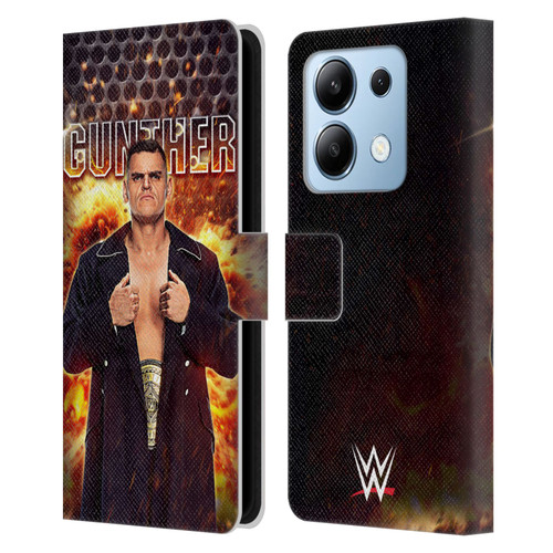 WWE Gunther Portrait Leather Book Wallet Case Cover For Xiaomi Redmi Note 13/13 Pro 5G
