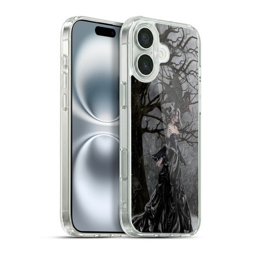 Nene Thomas Deep Forest Queen Gothic Fairy With Dragon Soft Gel Case for Apple iPhone 16 Plus & MagSafe