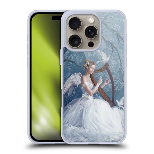 Nene Thomas Deep Forest Chorus Angel Harp And Dove Soft Gel Case for Apple iPhone 16 Pro