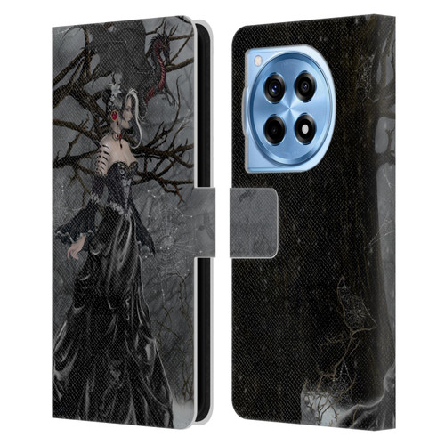Nene Thomas Deep Forest Queen Gothic Fairy With Dragon Leather Book Wallet Case Cover For OnePlus 12R