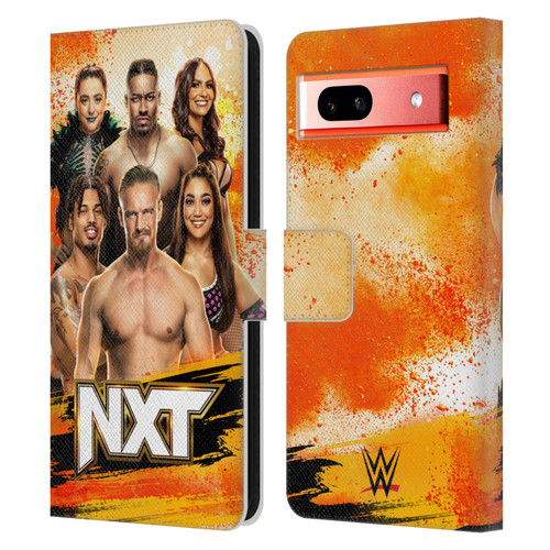 WWE Pay-Per-View Superstars 2024 NXT Leather Book Wallet Case Cover For Google Pixel 7a