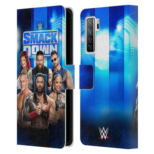 WWE Pay-Per-View Superstars 2024 Smackdown! Leather Book Wallet Case Cover For Huawei Nova 7 SE/P40 Lite 5G