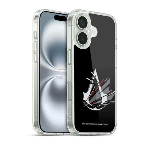 Assassin's Creed Logo Shattered Soft Gel Case for Apple iPhone 16 & MagSafe