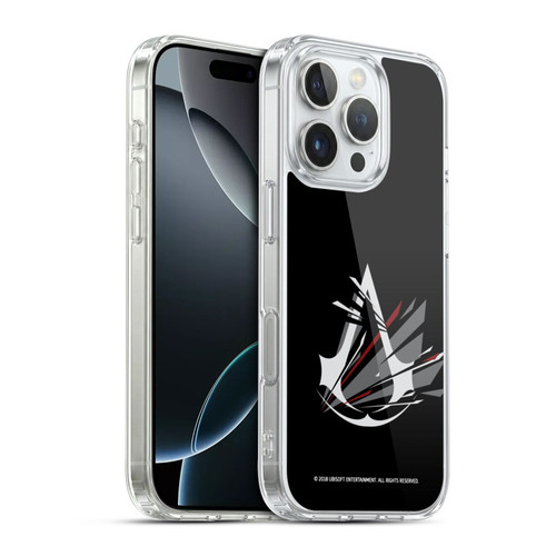 Assassin's Creed Logo Shattered Soft Gel Case for Apple iPhone 16 Pro & MagSafe