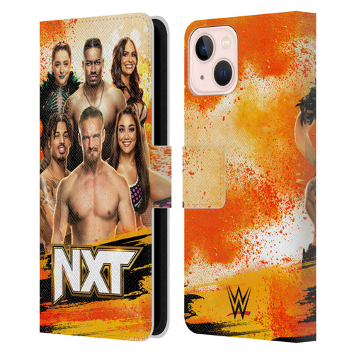 WWE Pay-Per-View Superstars 2024 NXT Leather Book Wallet Case Cover For Apple iPhone 13