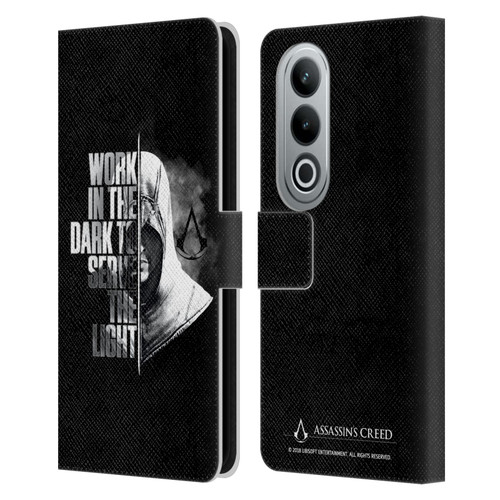 Assassin's Creed Legacy Typography Half Leather Book Wallet Case Cover For OPPO OnePlus Ace 3V 5G