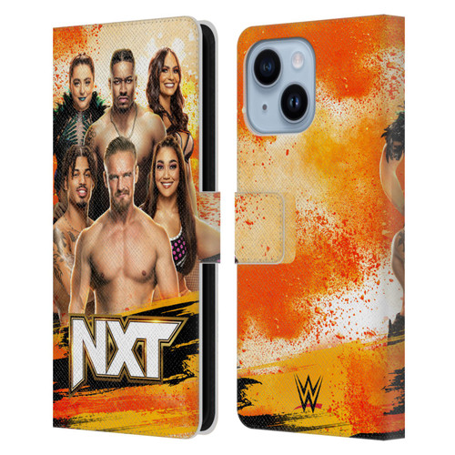 WWE Pay-Per-View Superstars 2024 NXT Leather Book Wallet Case Cover For Apple iPhone 14 Plus