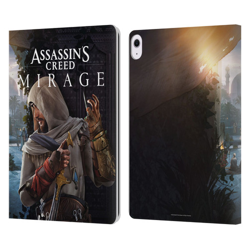Assassin's Creed Mirage Graphics Basim Poster Leather Book Wallet Case Cover For Apple iPad Air 13 2024
