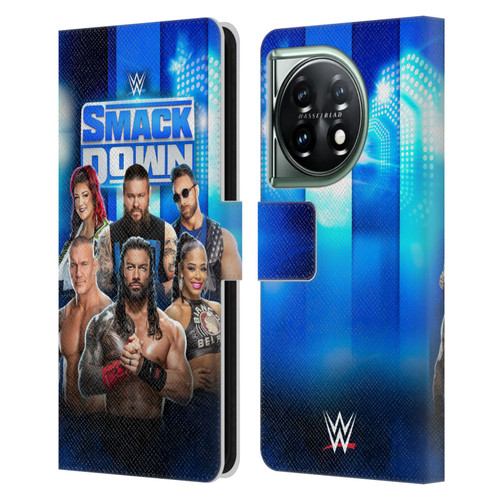 WWE Pay-Per-View Superstars 2024 Smackdown! Leather Book Wallet Case Cover For OnePlus 11 5G