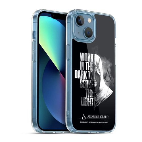 Assassin's Creed Legacy Typography Half Soft Gel Case for Apple iPhone 13 Mini & MagSafe