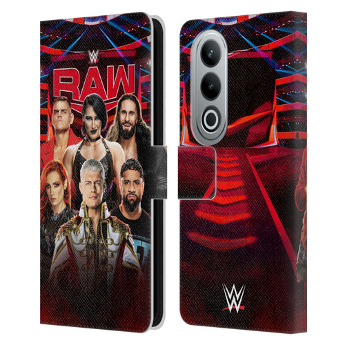 WWE Pay-Per-View Superstars 2024 Raw Leather Book Wallet Case Cover For OPPO OnePlus Ace 3V 5G