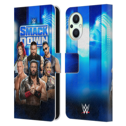 WWE Pay-Per-View Superstars 2024 Smackdown! Leather Book Wallet Case Cover For OPPO Reno8 Lite