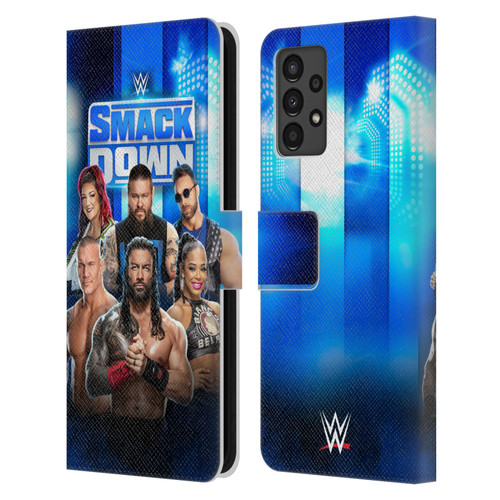 WWE Pay-Per-View Superstars 2024 Smackdown! Leather Book Wallet Case Cover For Samsung Galaxy A13 (2022)