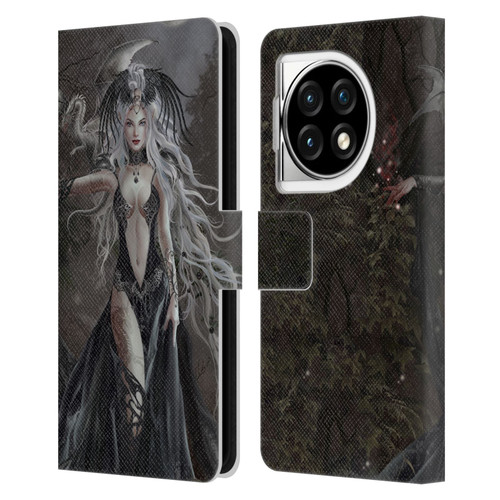 Nene Thomas Gothic Skull Queen Of Havoc Dragon Leather Book Wallet Case Cover For OPPO OnePlus Ace 3 5G