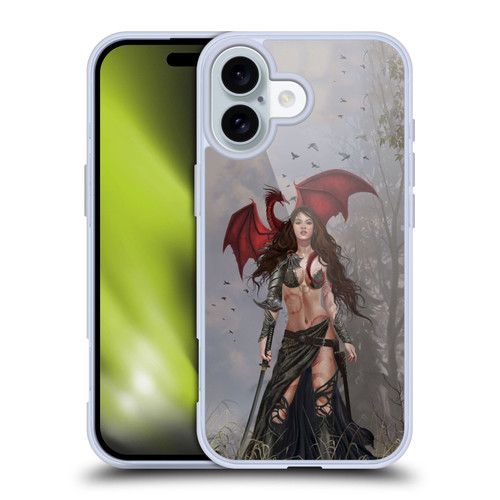 Nene Thomas Gothic Dragon Witch Warrior Sword Soft Gel Case for Apple iPhone 16