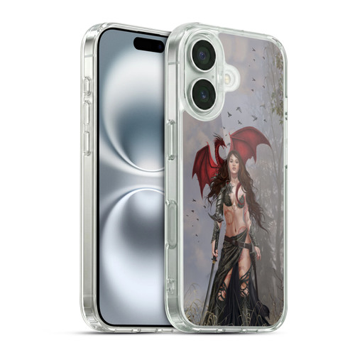 Nene Thomas Gothic Dragon Witch Warrior Sword Soft Gel Case for Apple iPhone 16 & MagSafe