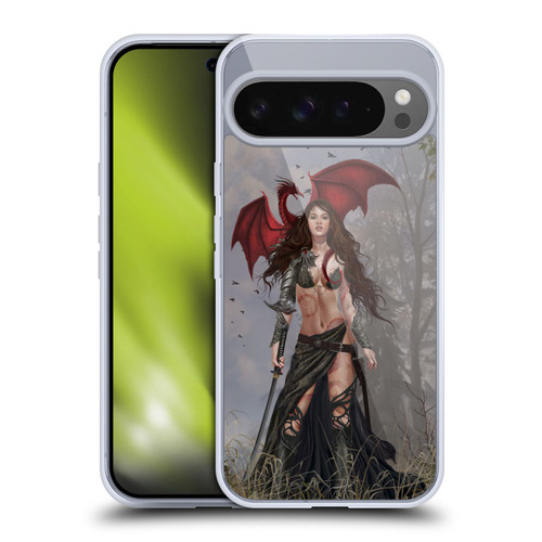 Nene Thomas Gothic Dragon Witch Warrior Sword Soft Gel Case for Google Pixel 9 Pro XL