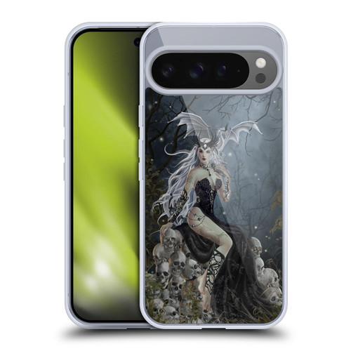 Nene Thomas Gothic Mad Queen Of Skulls Dragon Soft Gel Case for Google Pixel 9 Pro XL