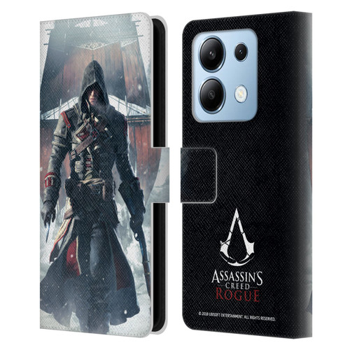 Assassin's Creed Rogue Key Art Shay Cormac Ship Leather Book Wallet Case Cover For Xiaomi Redmi Note 13/13 Pro 5G