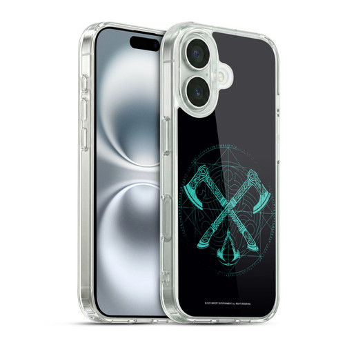 Assassin's Creed Valhalla Compositions Dual Axes Soft Gel Case for Apple iPhone 16 & MagSafe