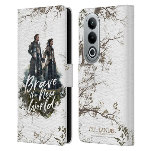 Outlander Composed Graphics Brave The New World Leather Book Wallet Case Cover For OPPO OnePlus Ace 3V 5G